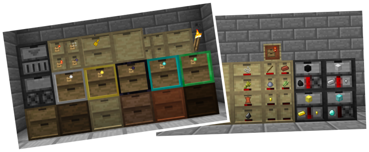 Minecraft Storage Drawers - Complete Guide 